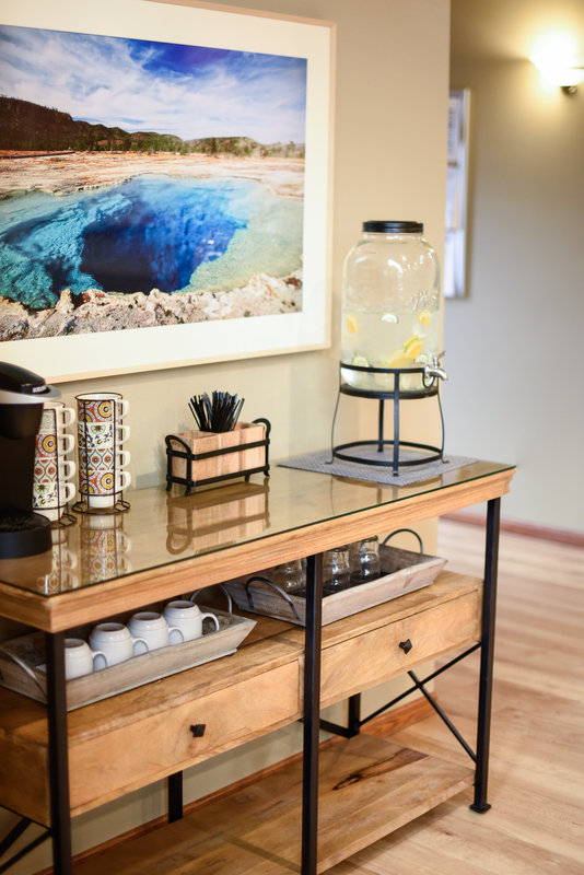 assisted living coffee area