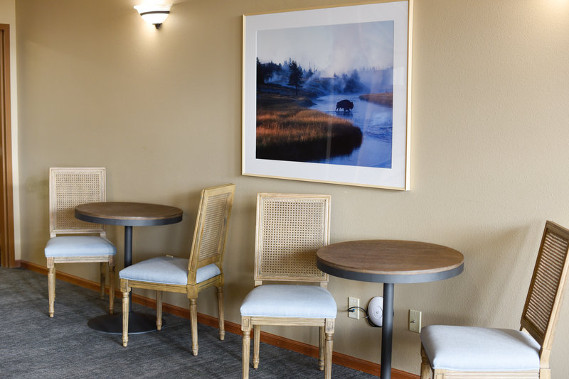 assisted living dining area
