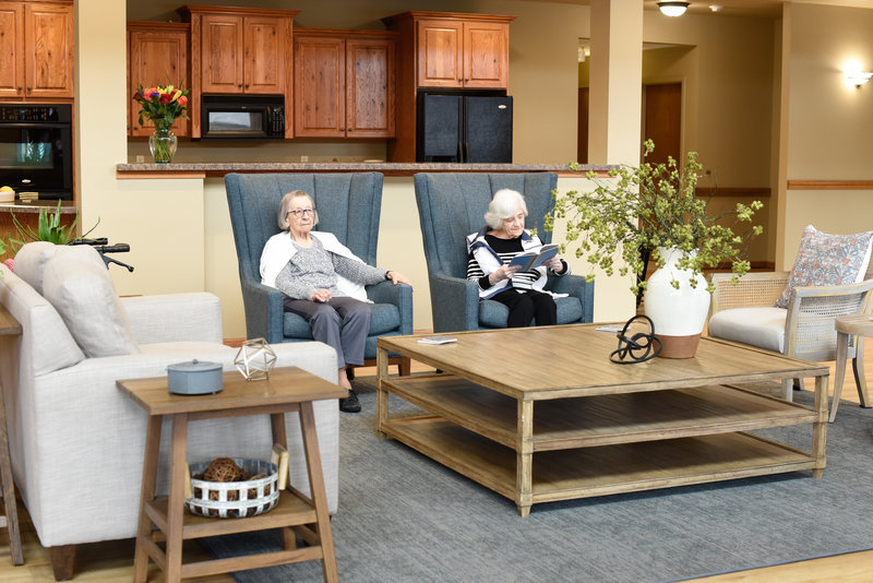 assisted living seating area